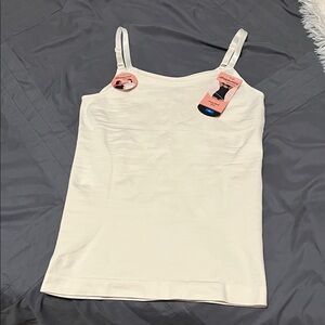 Shapermint Cream Camisole Top
